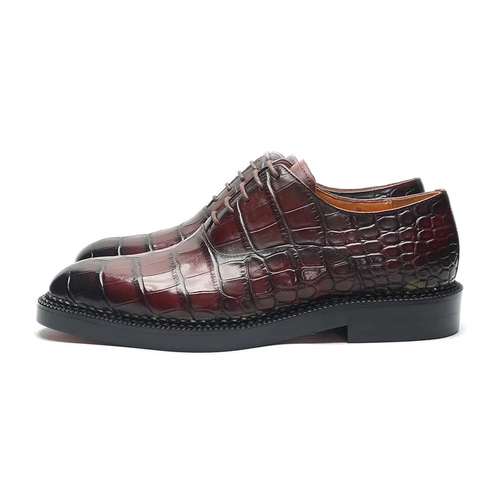 Elegant Patterned Oxfords Shoes