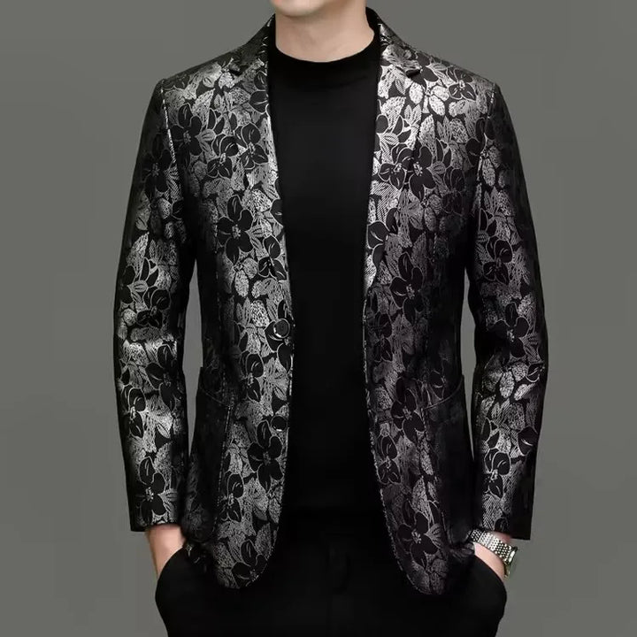 Premium Soft Sheepskin Leather Blazer