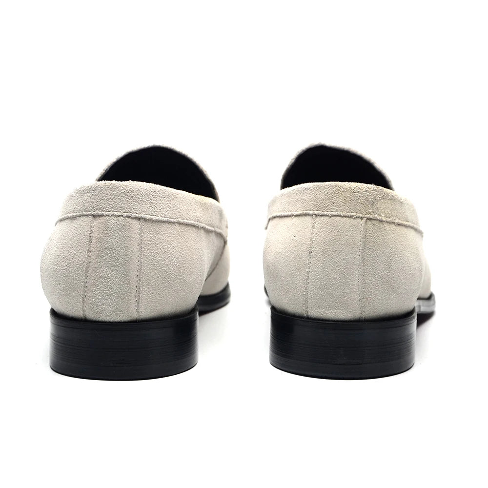 Classic Suede Horsebit Loafers