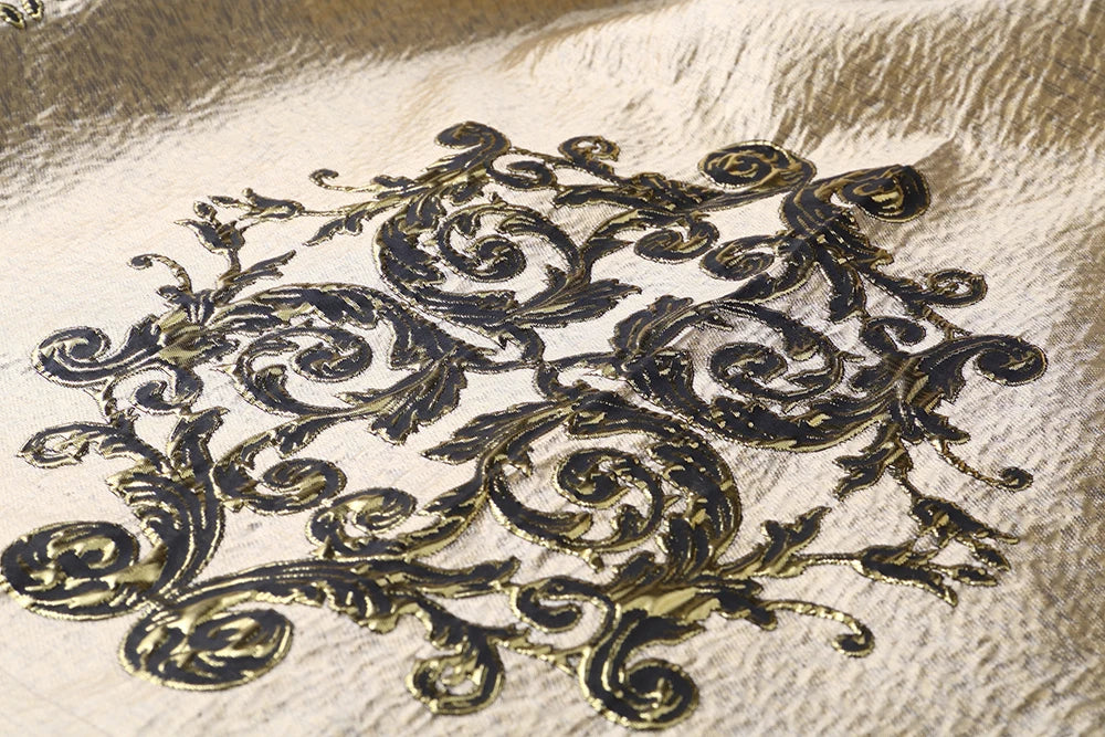 Luxury Covered Button Trench Overcoat