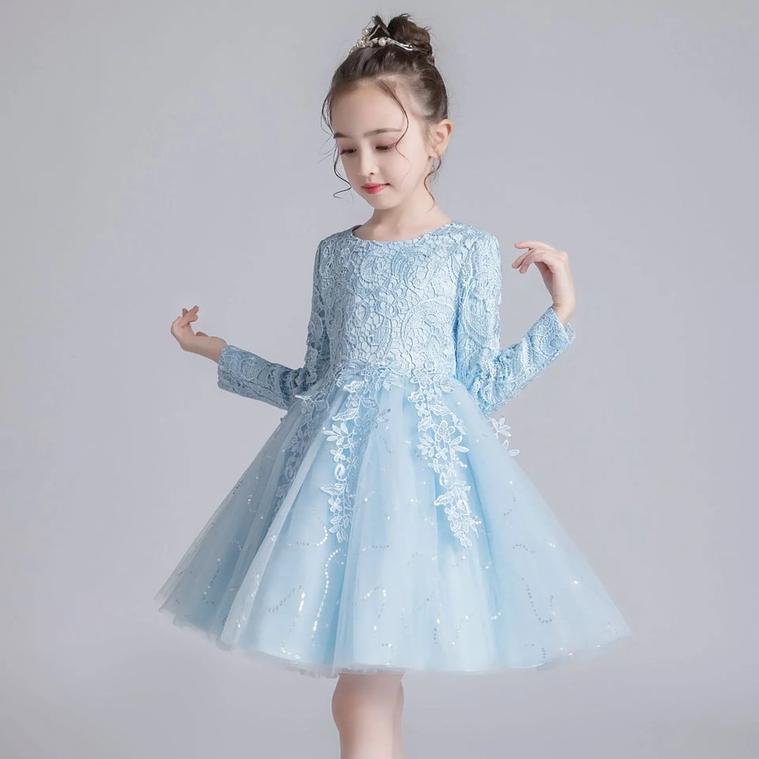 Beautiful Flower Lace Girl&
