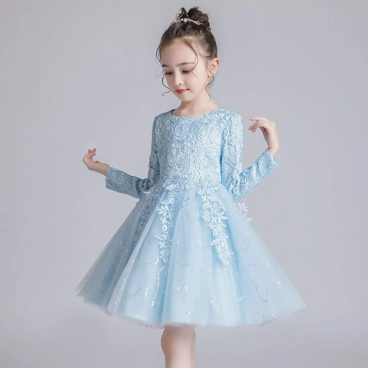 Beautiful Flower Lace Girl&