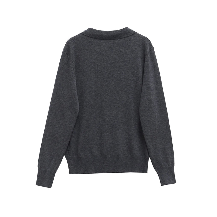 Simple Long Sleeves Women's Knitwear Pullover