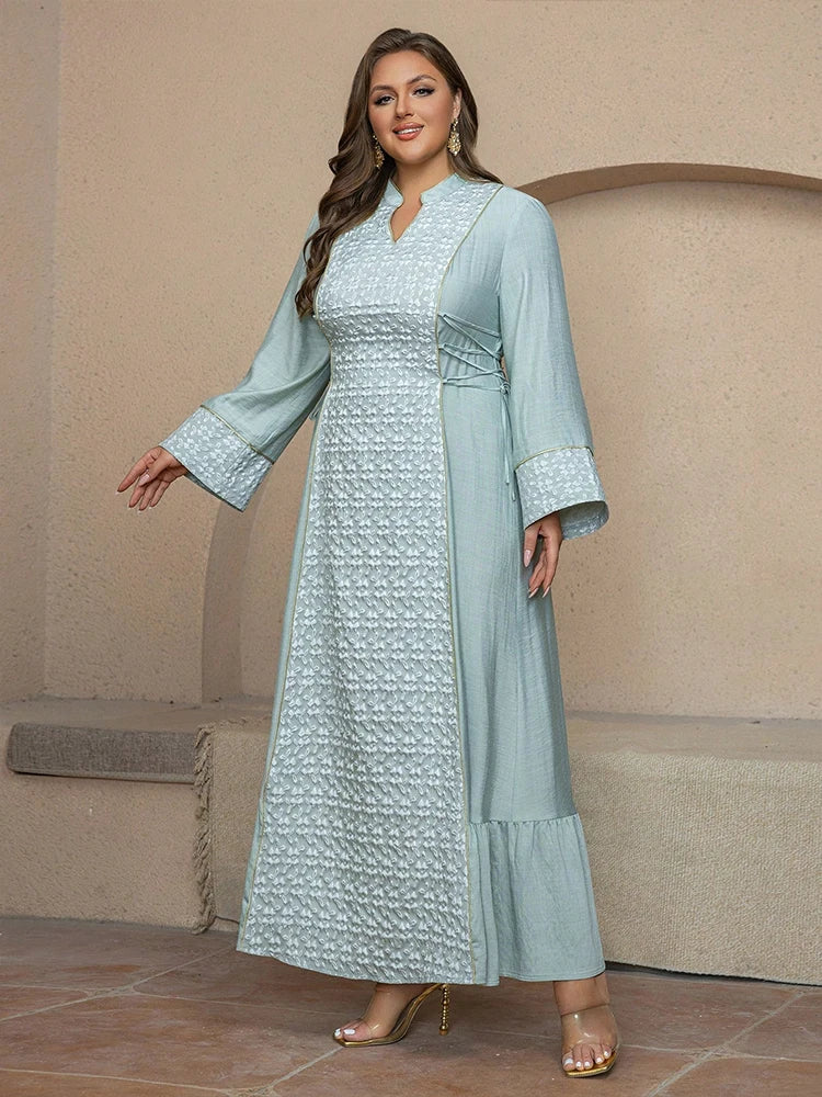Beauteous Plus Size Long Maxi Dress