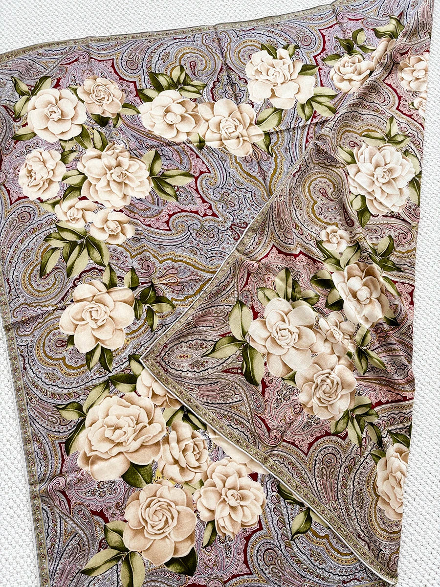 Everyday Warm Wool Cape Shawl