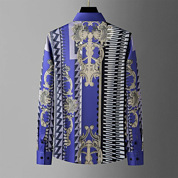 Sleek High-End Printed Shirt