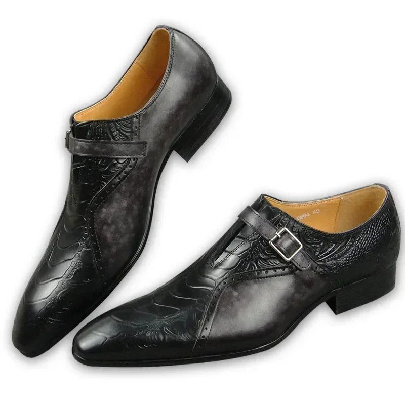 Durable Soft Leather Formal Loafers