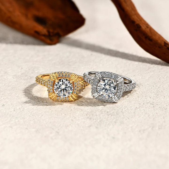 Lavish Lab Diamond Fine Engagement Ring