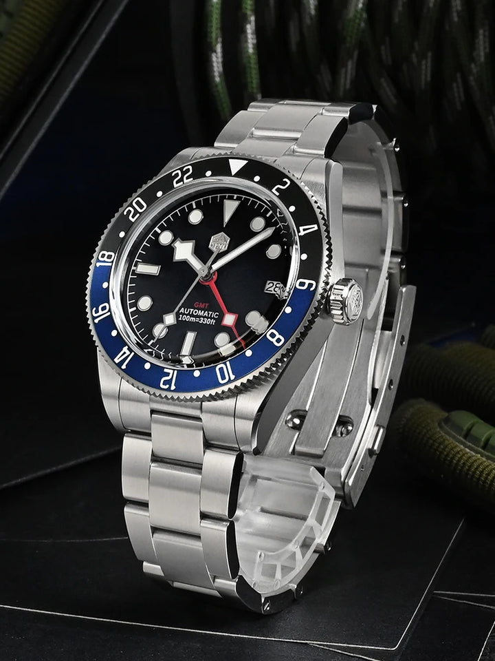Classic Bidirectional Bezel Watch