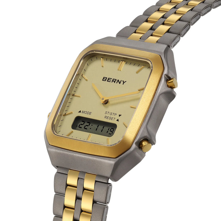 Vintage Square Dial Dashing Quartz Watch