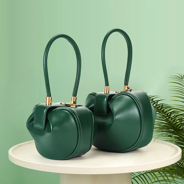 Elegant Small Round Dumpling Bag