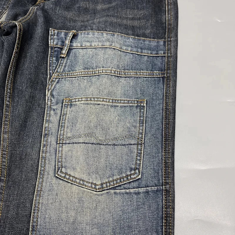 Trendy Multi Pockets Straight Fit Jeans