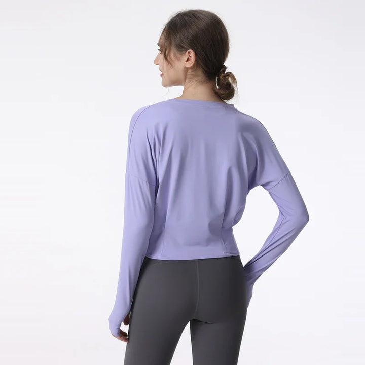 Loose Fit Long Sleeve Yoga Top