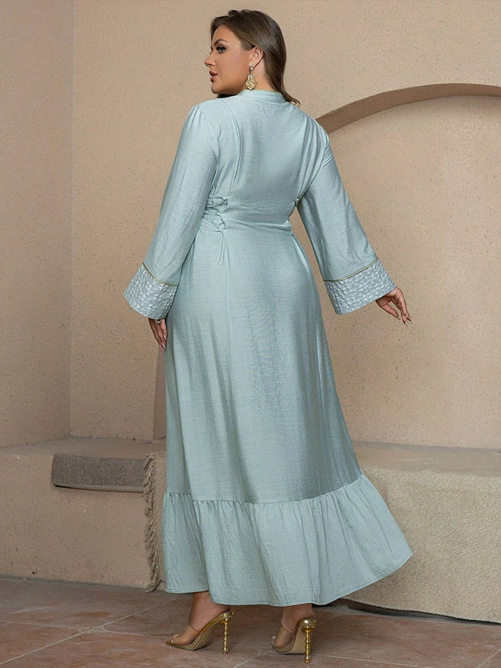 Beauteous Plus Size Long Maxi Dress