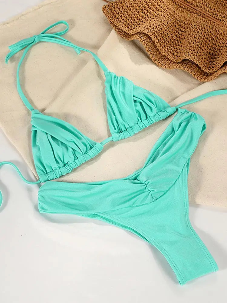 Classic Triangle Micro Bikini Set