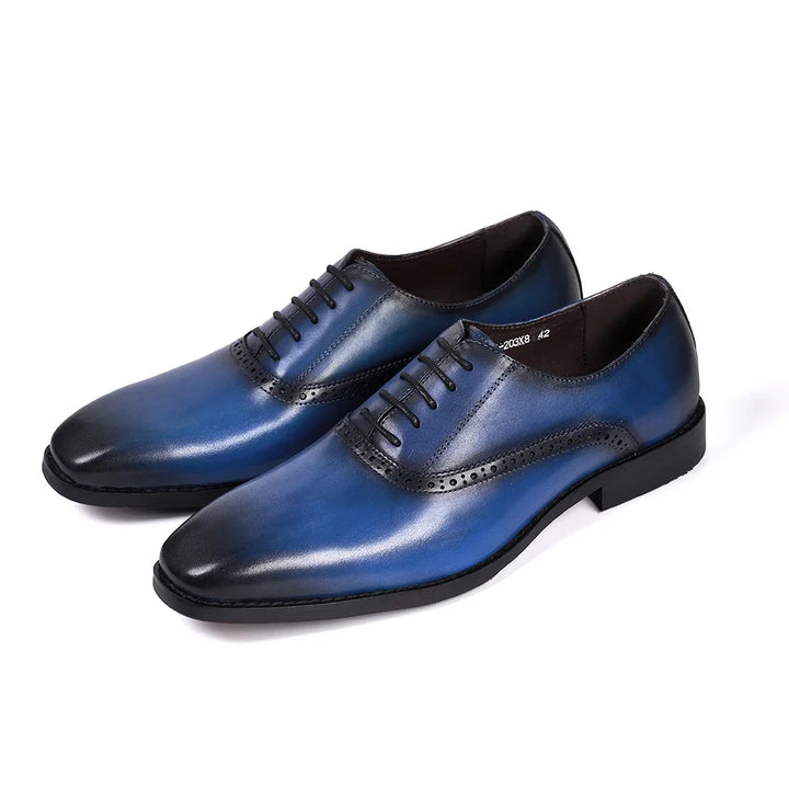 Refined Plain Toe Oxford Shoes