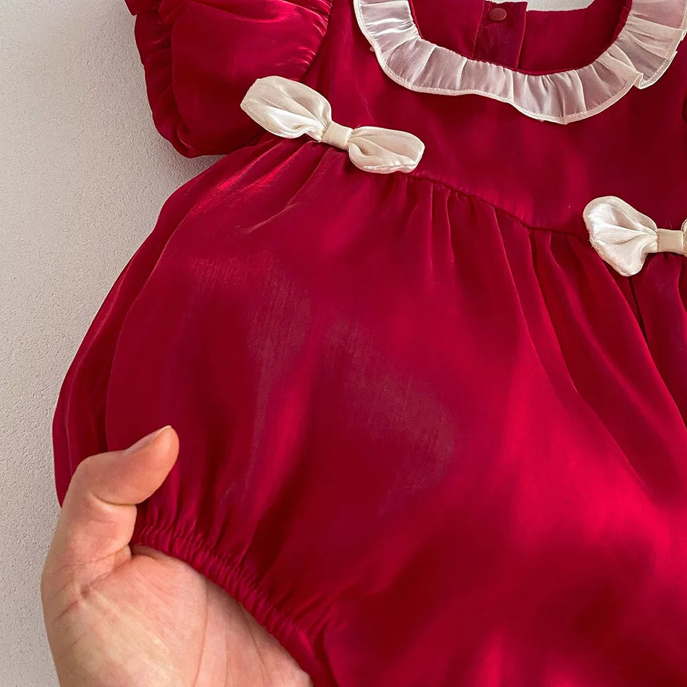 Beautiful Lace Baby Girl's Bodysuit