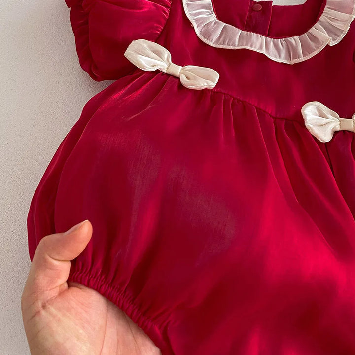 Beautiful Lace Baby Girl's Bodysuit