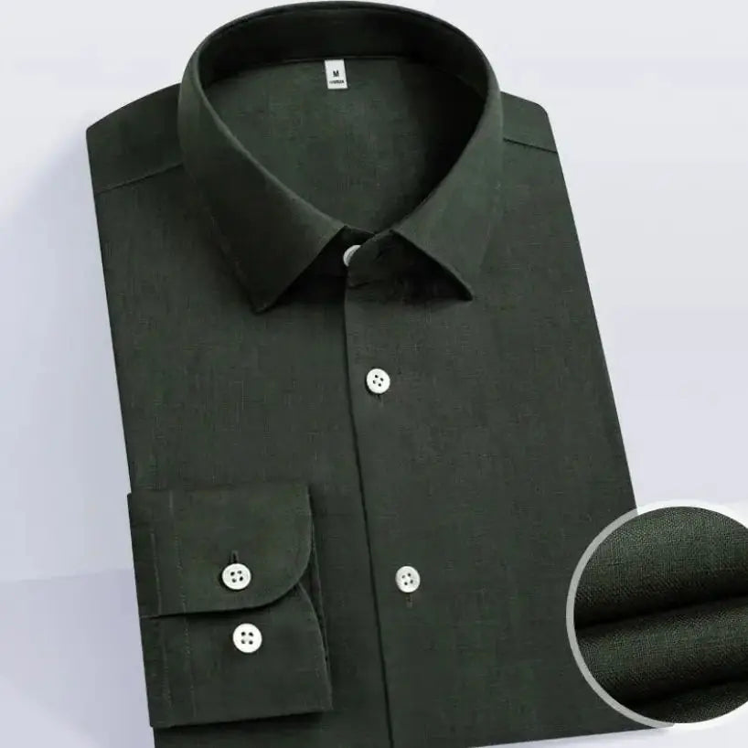 Alluring Linen Slim Fit Business Shirts