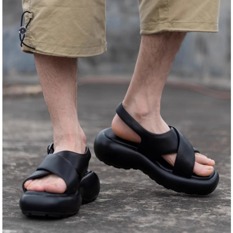 Comfortable Spherical Sole Men's Sandals