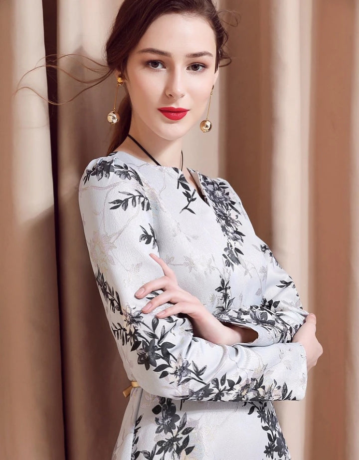 Classic Floral Good Body Maxi Dress