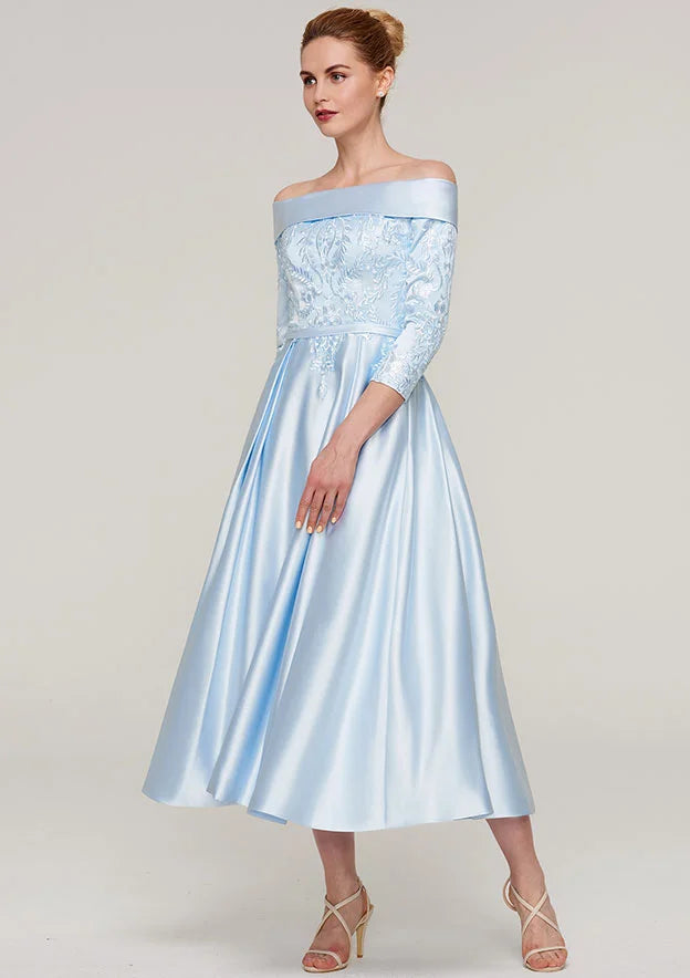 Exquisite Appliques Mother of The Bride Dress
