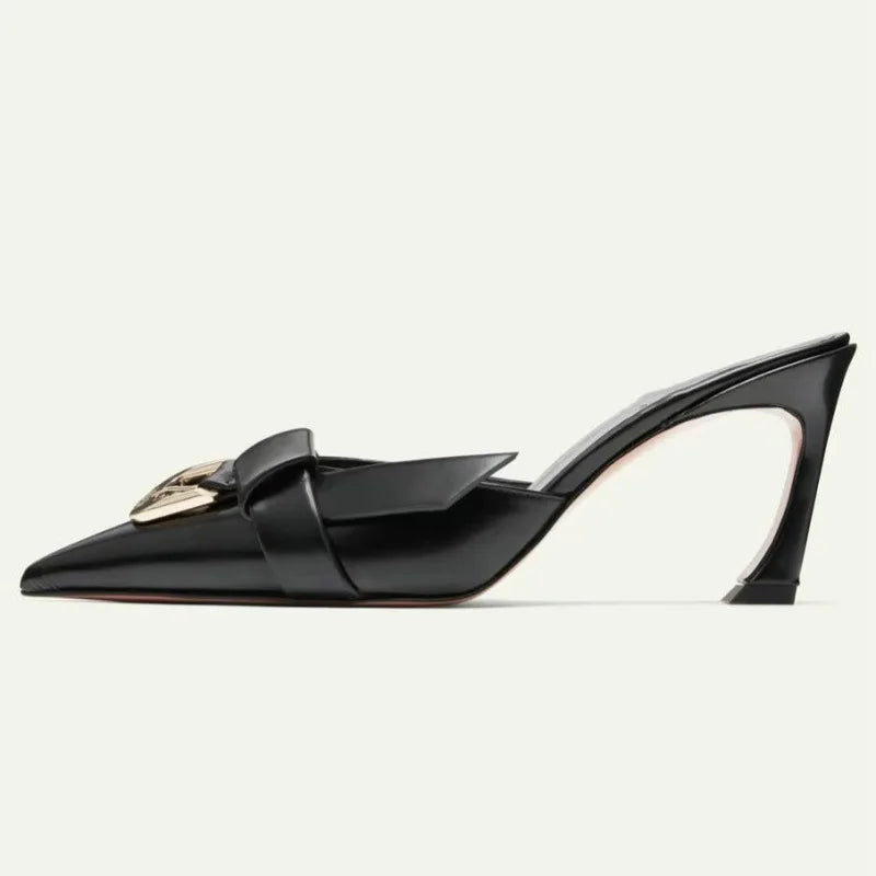 Mesmerizing Stiletto Belt Buckle Sandals