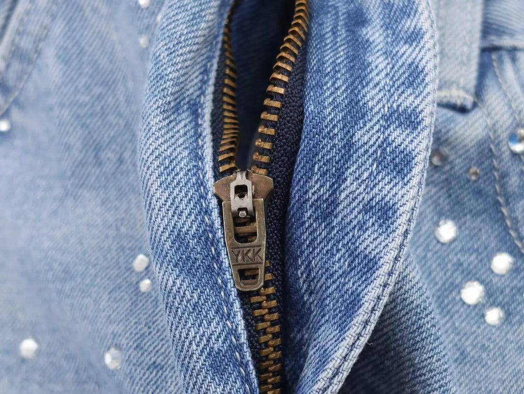 Refined Straight Fit Denim Pants