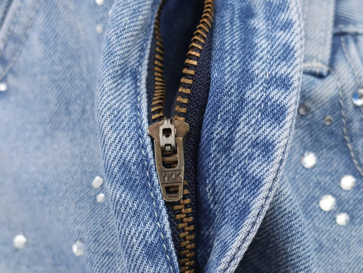 Refined Straight Fit Denim Pants