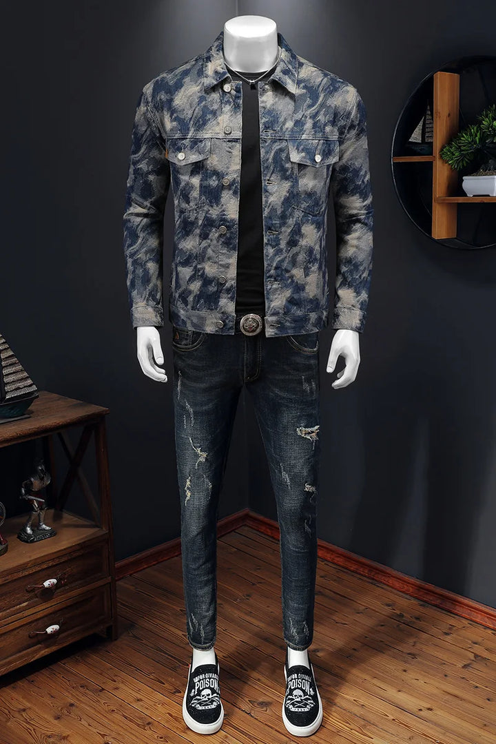 Luxury Jacquard Hip Hop Jacket