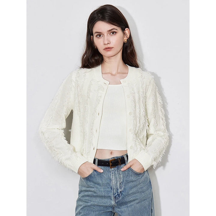 Single Breasted Button Cardigan