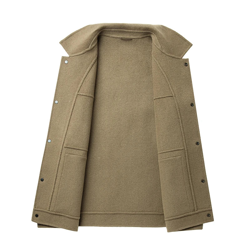 High-end Double-Sided Woolen Overcoat