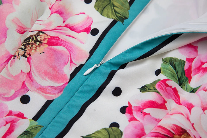 Elegant Short Sleeves Mini Dress