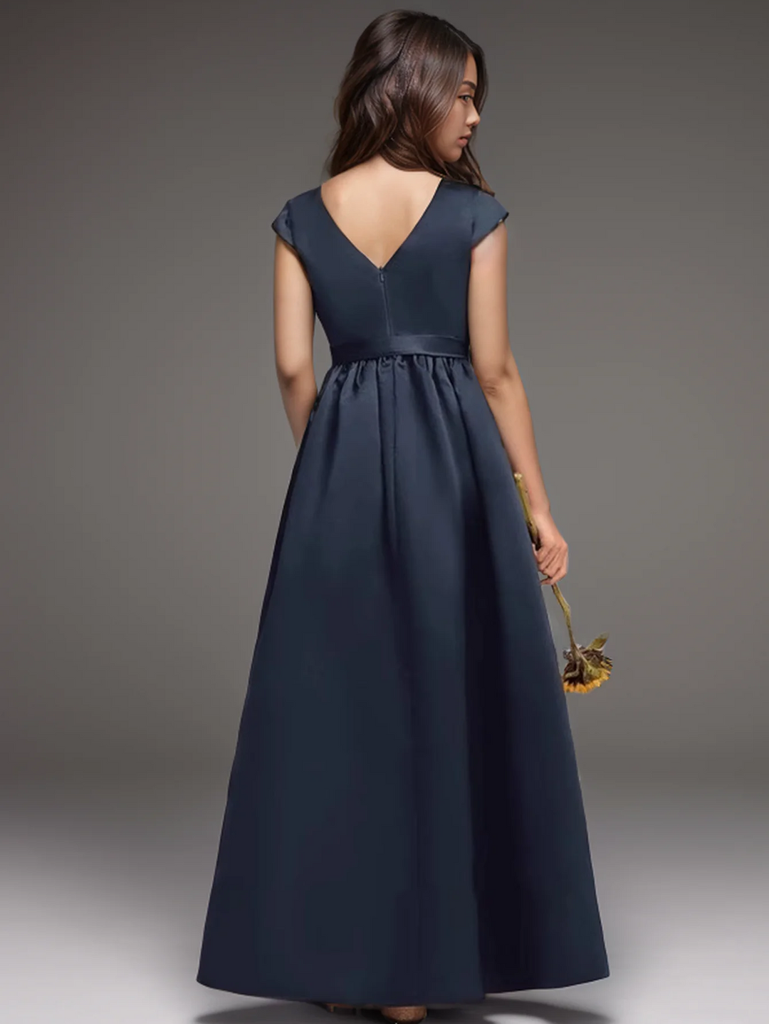 Robe de soirée élégante et longue pour fille, idéale pour un anniversaire