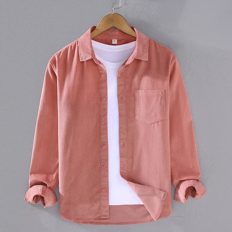 New Youth Fashion Corduroy Shirt