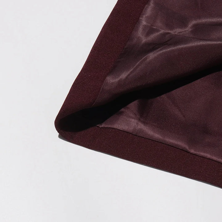 Trench-coat au design asymétrique chic