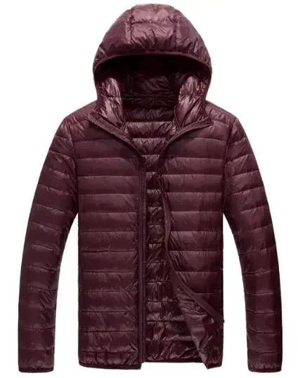 Zipper Lightweight Thin Parka Coat