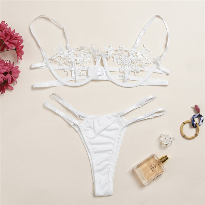 Lace Embroidery Women Erotic Lingerie| All For Me Today
