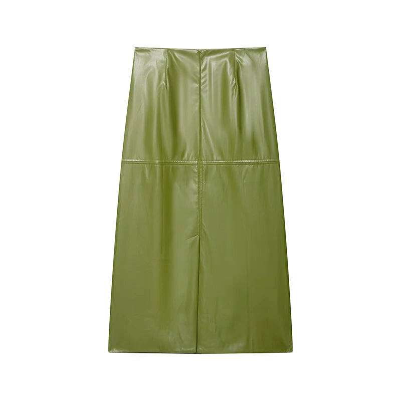 Stylish Retro High Waisted Skirt