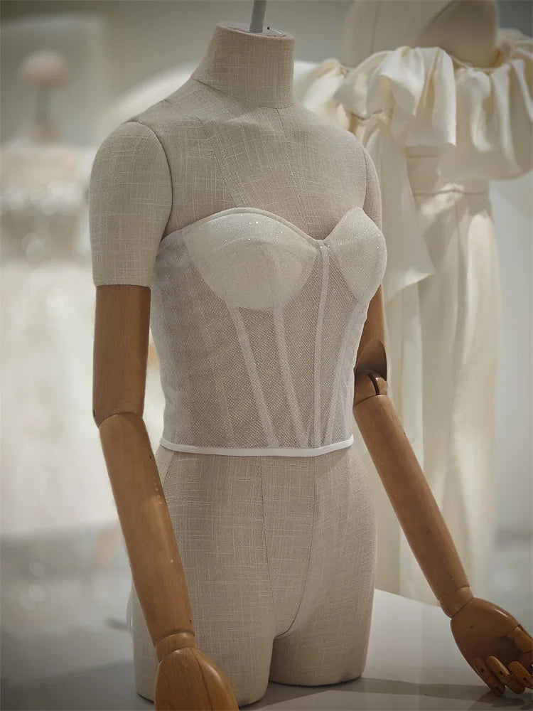 Modish See-Through Bridal Corset