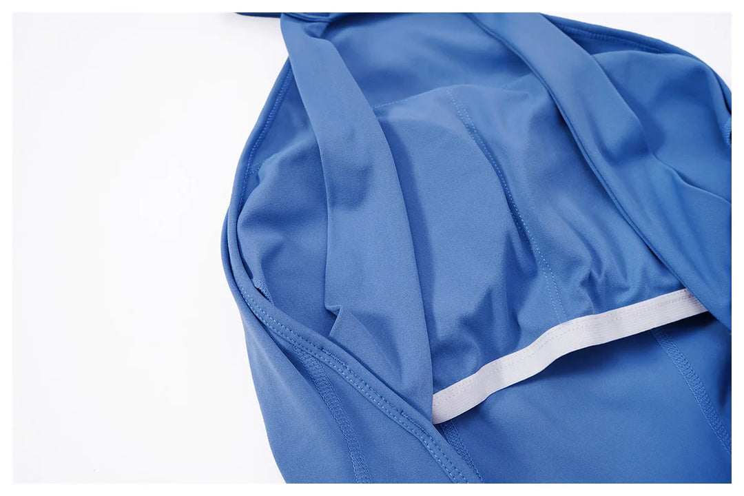 Quick Drying Backless One-piece Yoga Suit