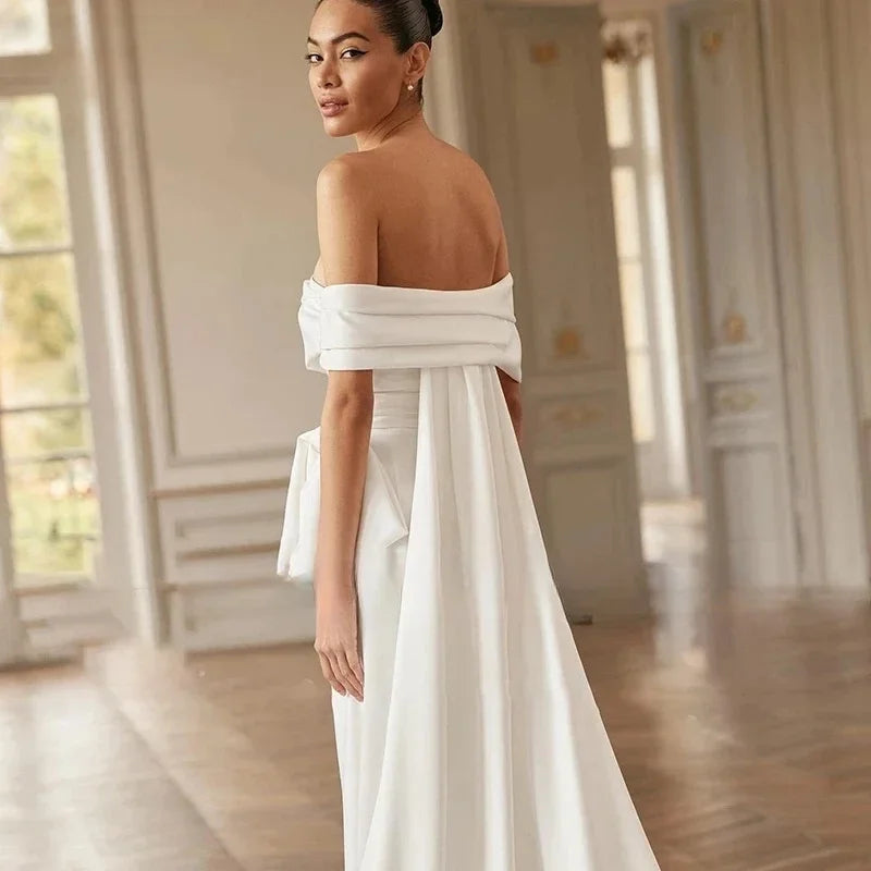 Exquisite Off The Shoulders Bridal Dress