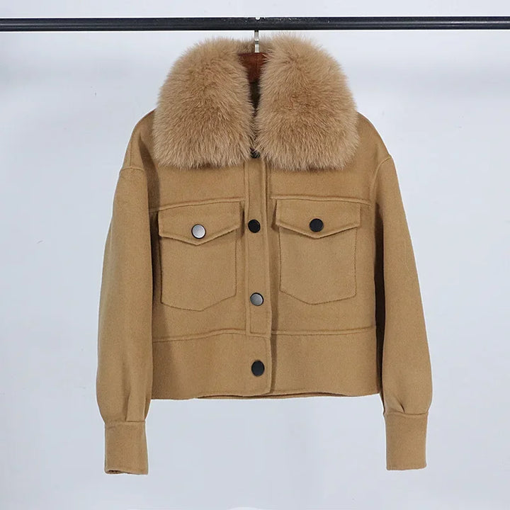 Stunning Double-sided Loose Wool Coat