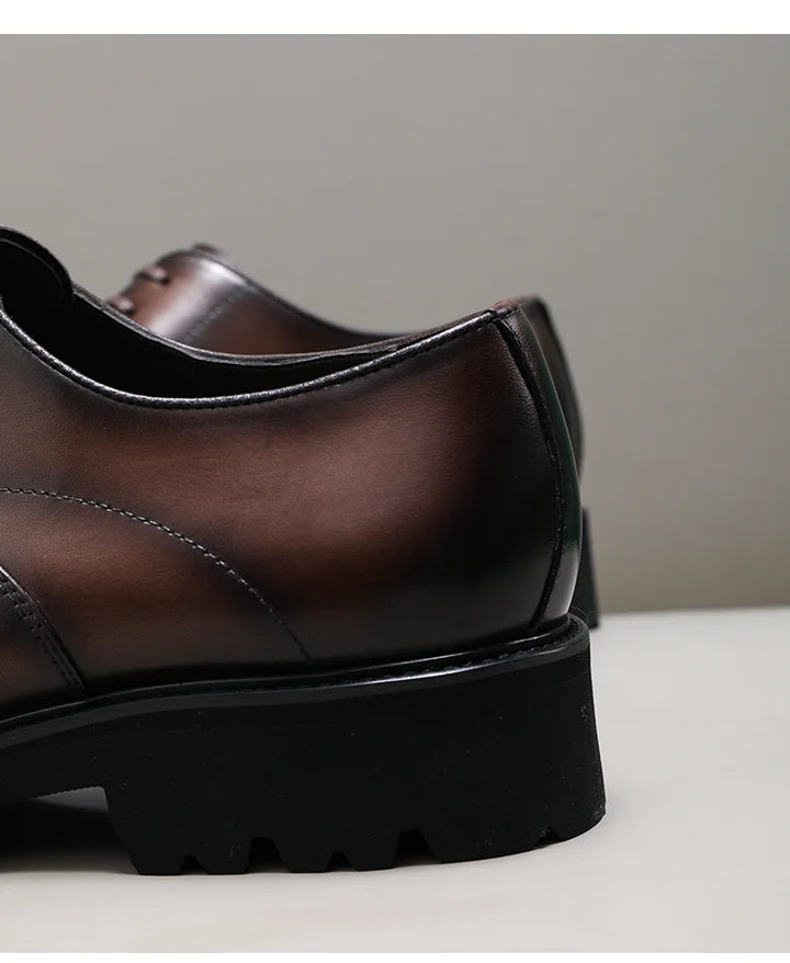 High-end Lace-Up Style Oxford Shoes