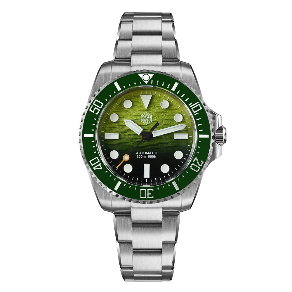 Regal Waves Texture Dial Mechanical Watch