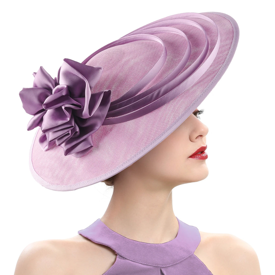 Unique Derby Sinamay Hat