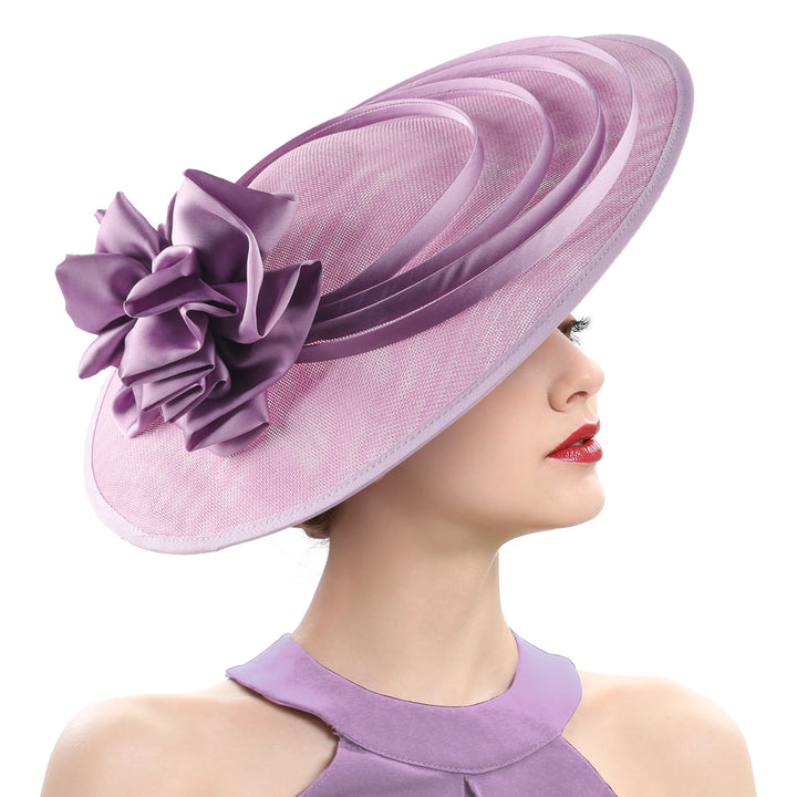 Unique Derby Sinamay Hat