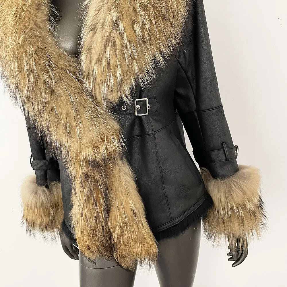 Premium Thick Fur Line Warm Jacket