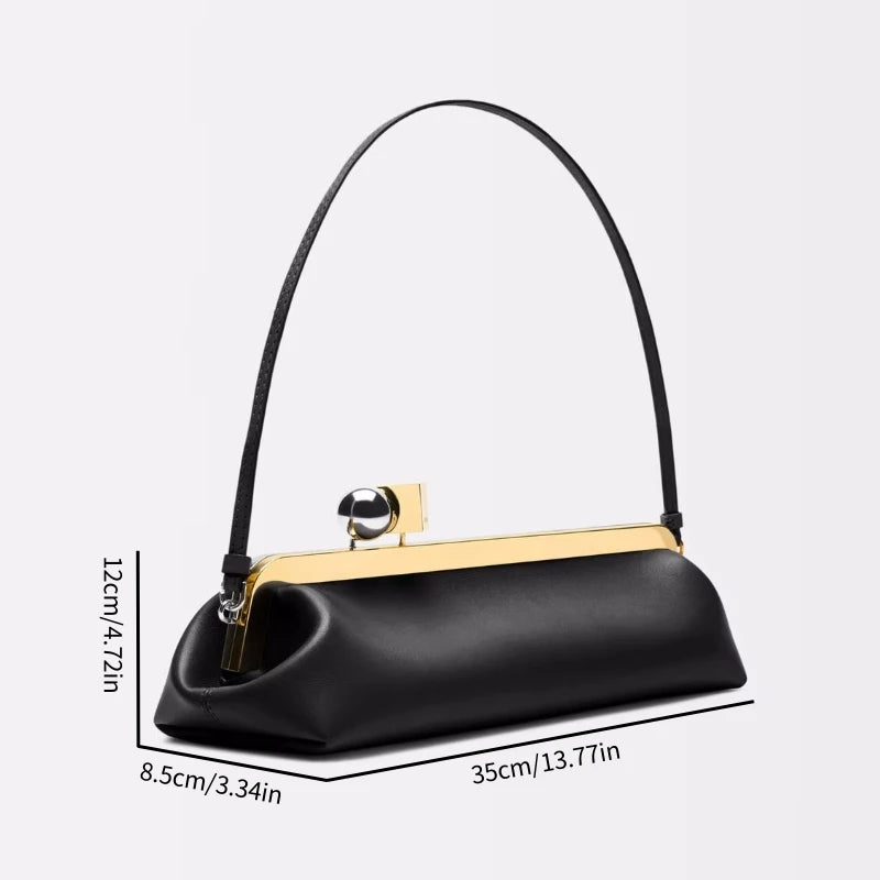 Elegant Removable Shoulder Strap Clutch