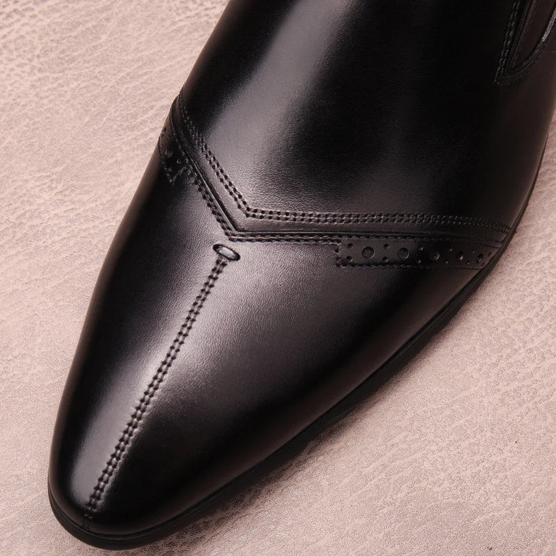 Gentleman Carved Slip-On Shoes